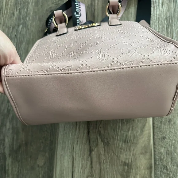 JUICY COUTURE Crossbody Satchel - Pink Dusty Blush - Picture 6 of 9